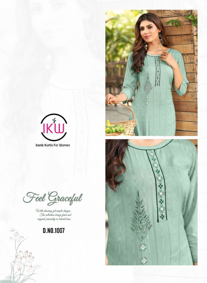 Spotlight 3 New Latest Designer Traditional Wear Rayon Kurtis Collection